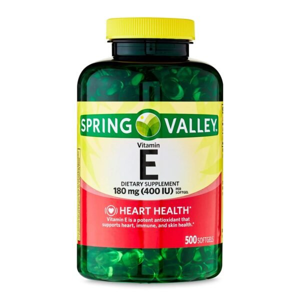 VITAMINA E - 180MG 500 TABLETAS