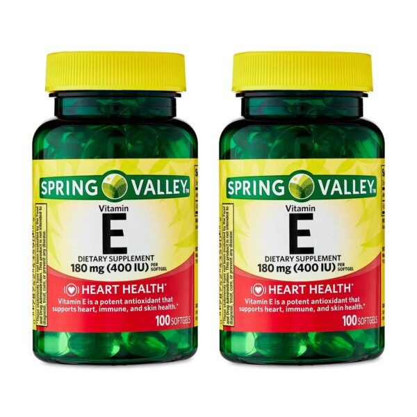 VITAMINA E - 180MG - 2 PACK 200 TABLETAS